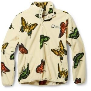 Parks Project Small Butterfly fleece.
